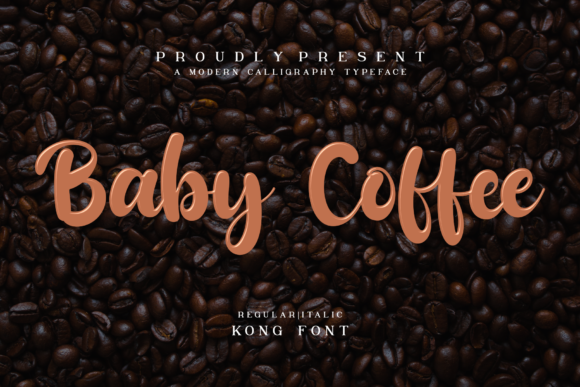 Baby Coffee Font for Web Design
