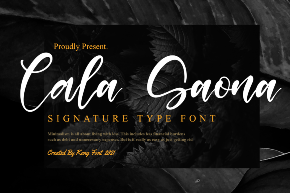 Cala Saona: A Bold Freebie for Designers