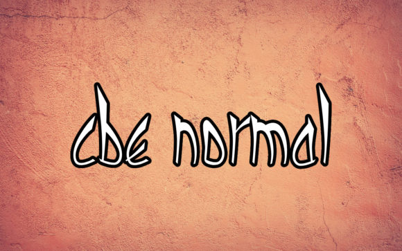 CBE Normal Font
