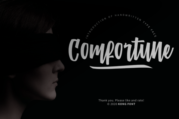 Comfortune: A Playful Font for Web Design