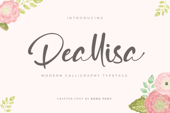 Deallisa: A Playful Script Font for Marketers