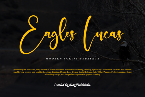 Discover Eagles Lucas Font