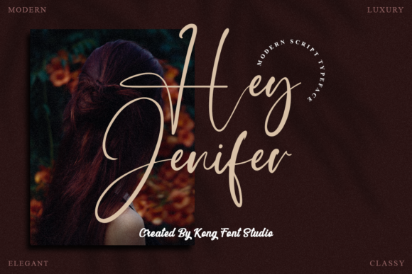 Hey Jenifer: A Playful Script Font