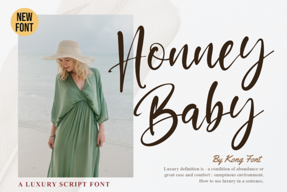 Honney Baby: A Playful Font for Creative Projects