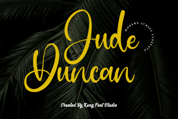 Jude Duncan Font: Handwritten Charm for Makers