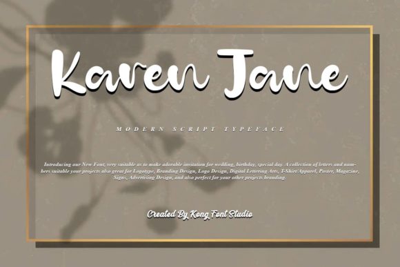 Karen Jane Font Review