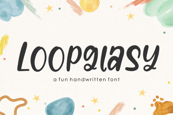 Loopglasy: A Creative Font for Real Projects