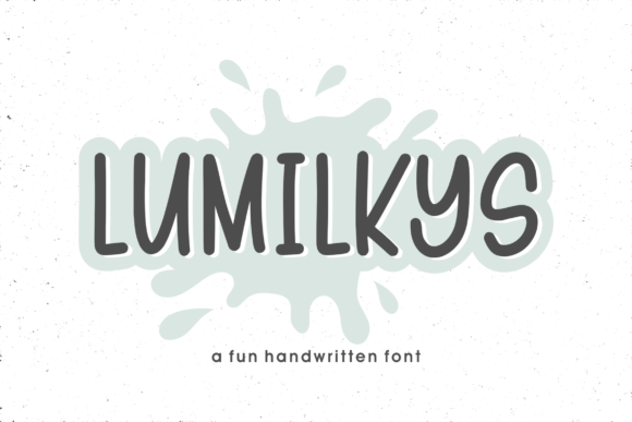 Lumilkys: A Creative Font for Real Projects