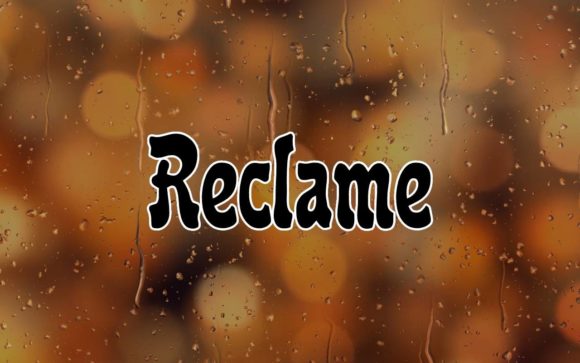 Reclame Font: Elegant and Versatile