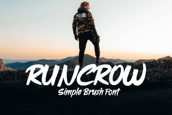 Runcrow: A Playful Handwritten Font