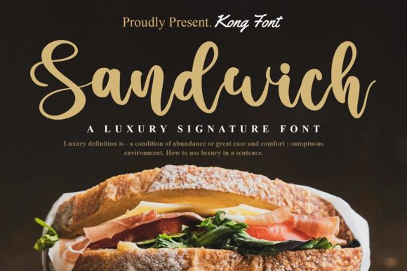 Sandwich Font Review