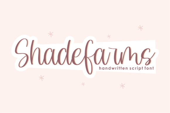 Shadefarms: A Font That Brings Joy to Business