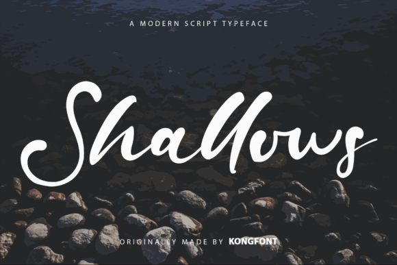 Shallows: A Handwritten Font for Creative Projects