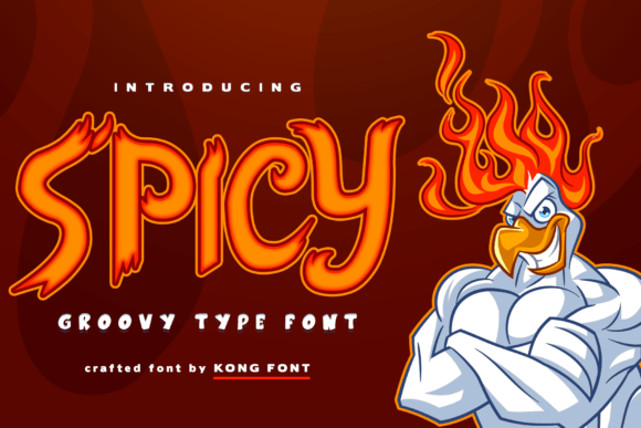 Spicy: A Playful Font for Creative Makers