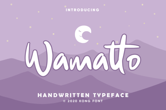 Wamatto: A Playful Font for Creative Campaigns