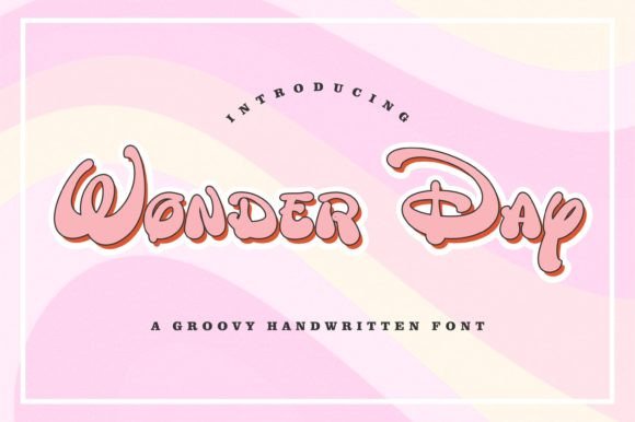 Wonder Day Font for Web Design